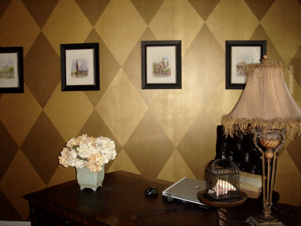 Harlequin Diamonds Painted Finish - Bella Tucker ...